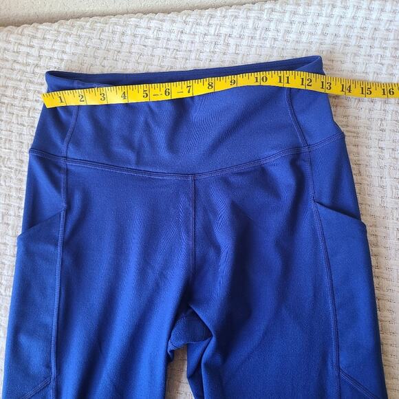 Figs Blue Athletic Leggings Women's Size M - Picture 6 of 8